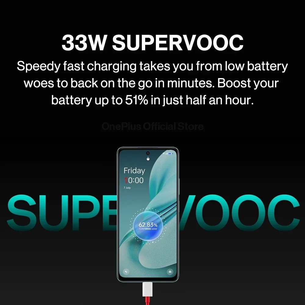 5G Smartphone OnePlus Nord N30 SE Mobile Phone 128GB 6.72" Big Display Telephone 50MP Camera Dual Stereo Speakers 33W 5000mAh
